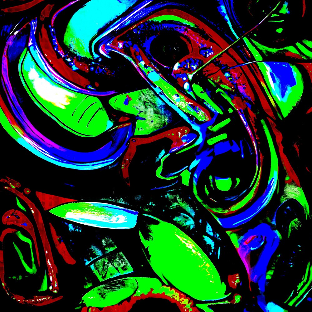 Digital dreamscapes: vivid lines and swirls of abstract expressionism