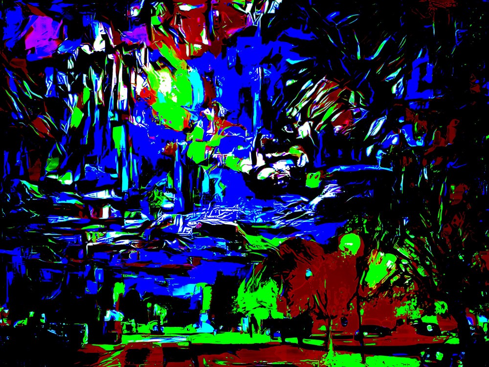 Digital dreamscapes: a kaleidoscope of color and thought