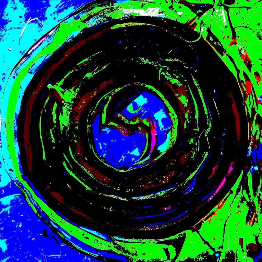 A digital dream of psychedelic lines and swirling colors