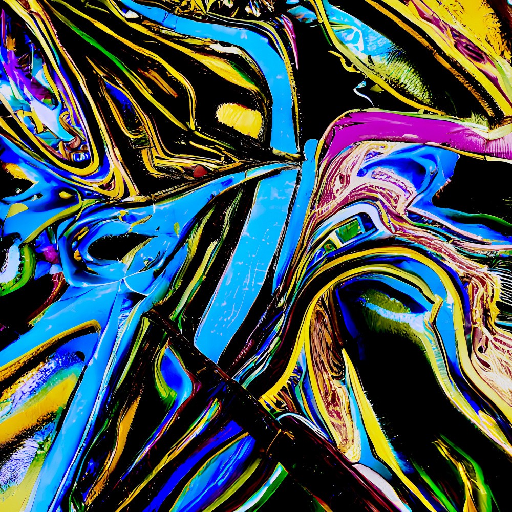 Digital dreamscapes: where thinking lines intertwine with painting poetry
