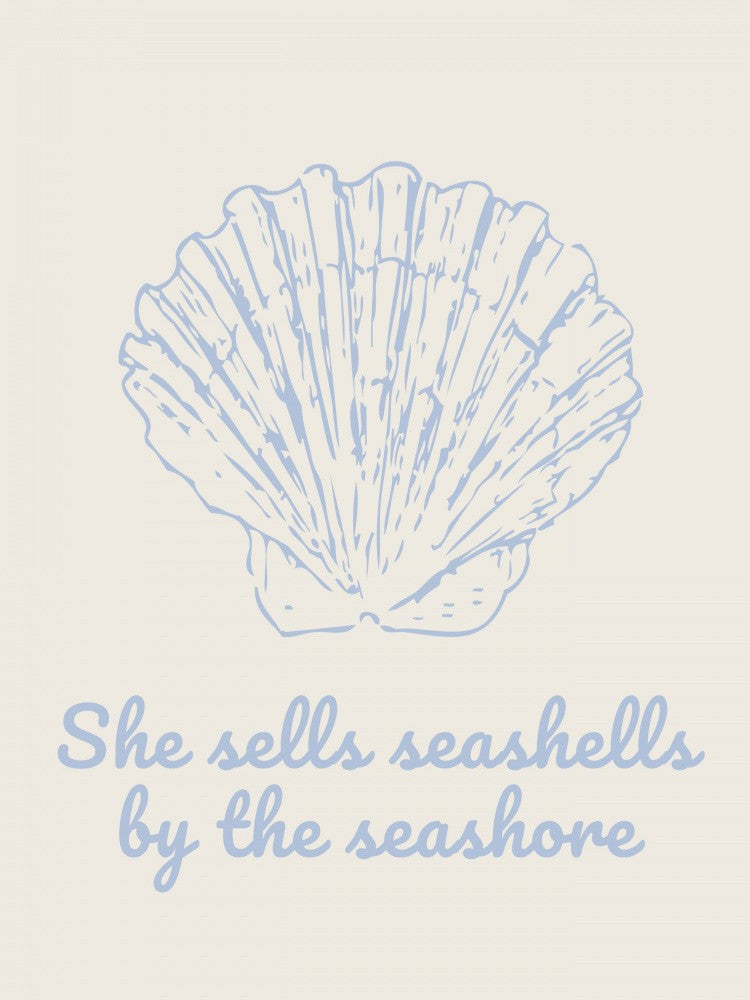 She Sells Seashells - Parchment
