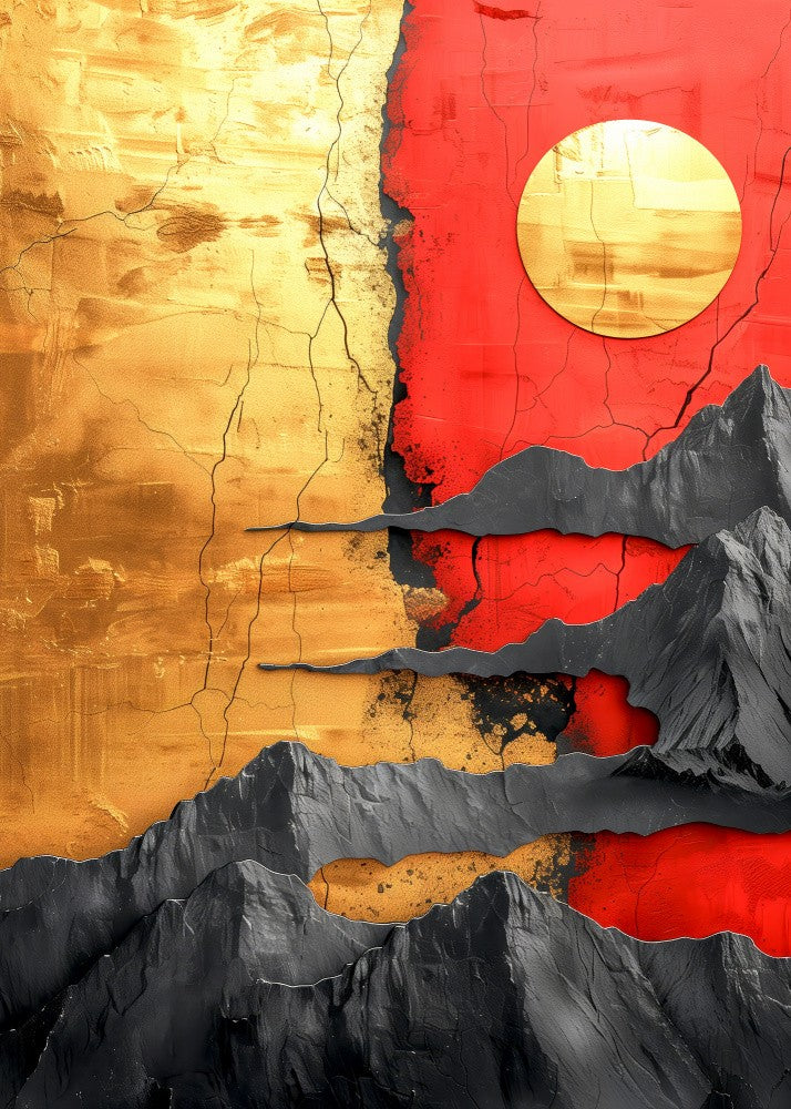 Abstraction Graphic with sun (78)
