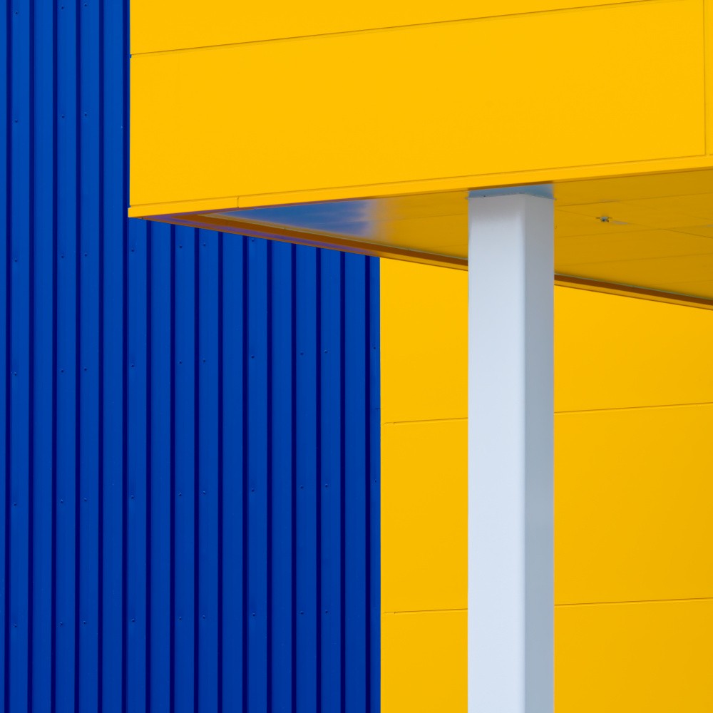 Yellow and Blue