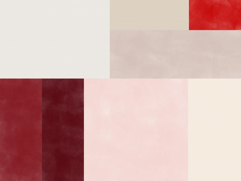 Geometric Grid of Soft Pastel Colors