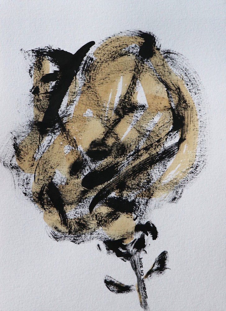 Ink Petal Whirlwind