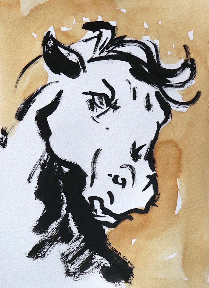 Brushstroke Stallion