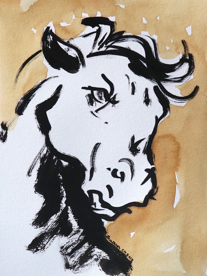 Brushstroke Stallion