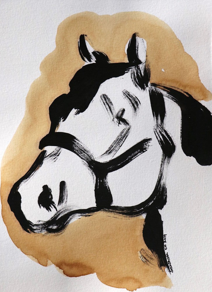Brushed Equine Silence