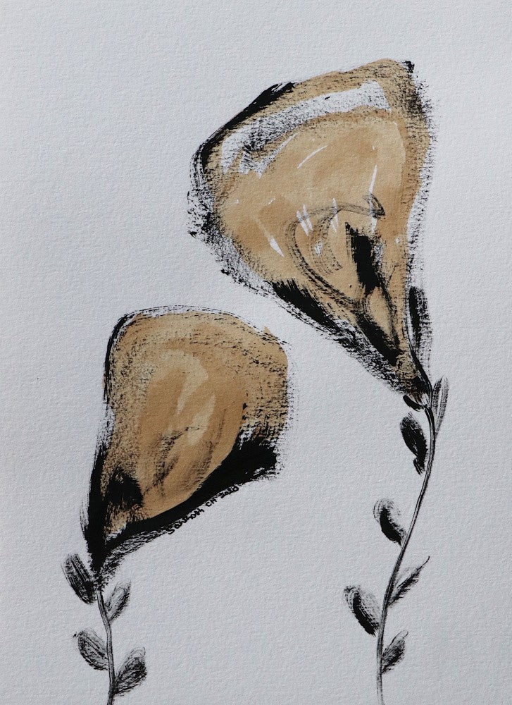 Golden Petal Whimsy