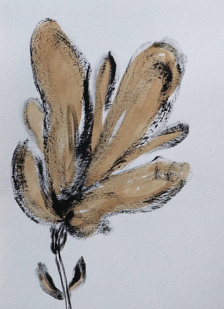 Sepia Bloom Burst