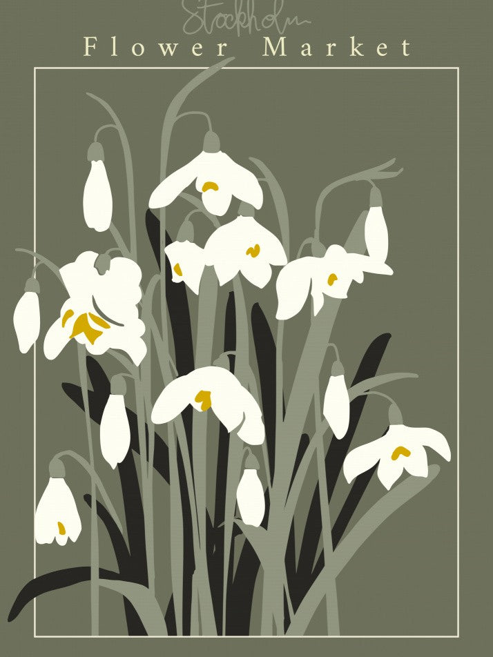 Reworked Flower Market Stockholm Snowdrop