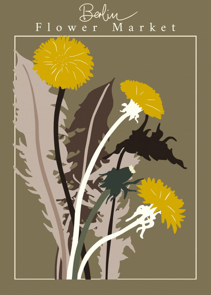 Flower Market Berlin Dandelion