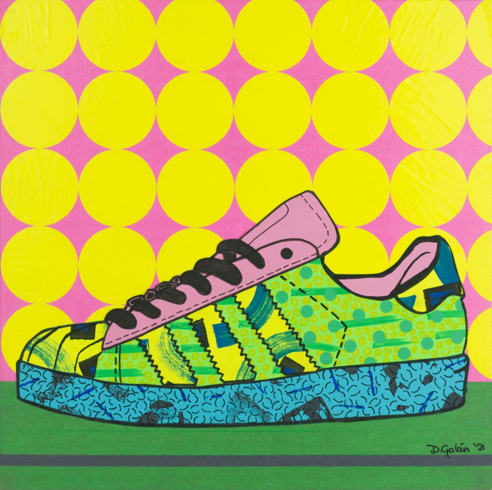 Superstar Green Pink Blue