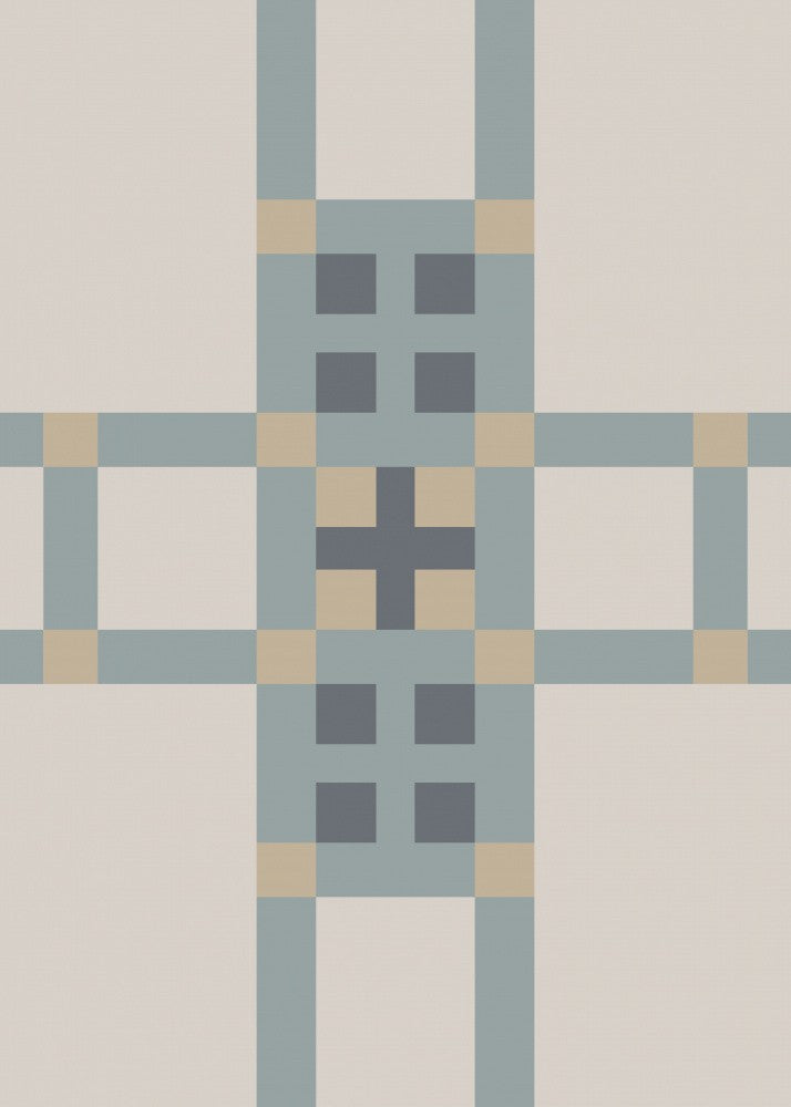 Linienkreuz Kunstwerk