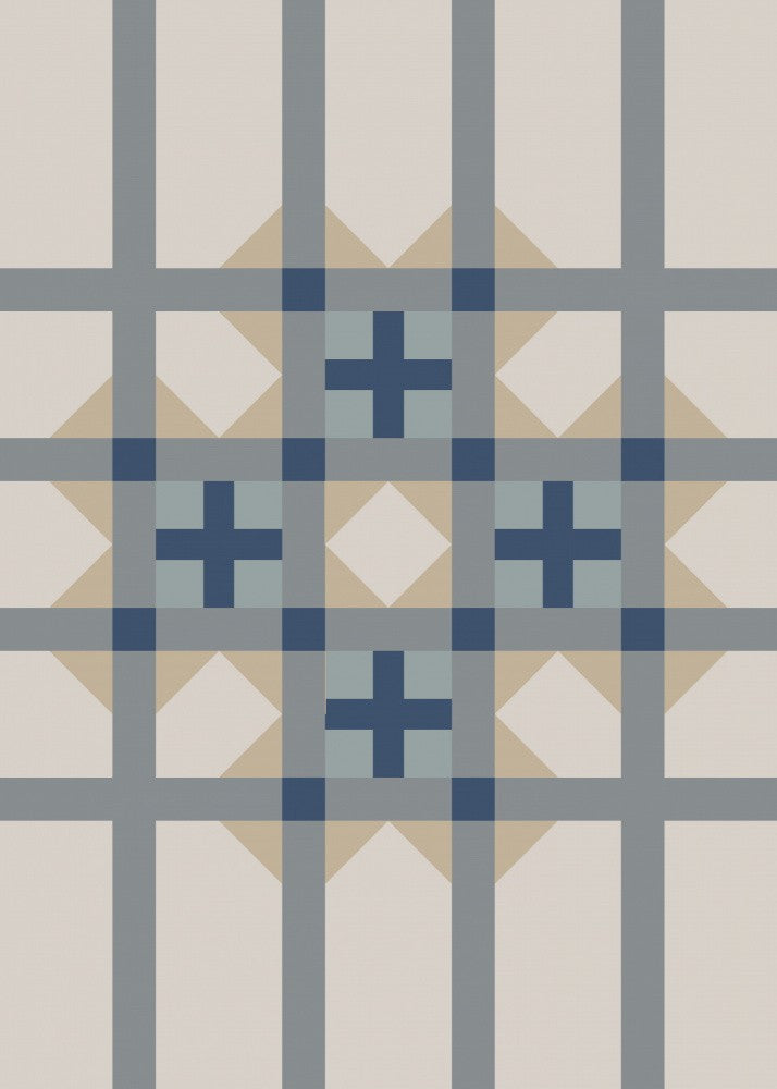 Lines cross artwork