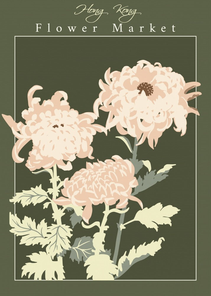 Flower Market Hong Kong Chrysanthemum
