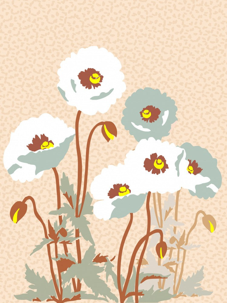 Wild Garden Poppies