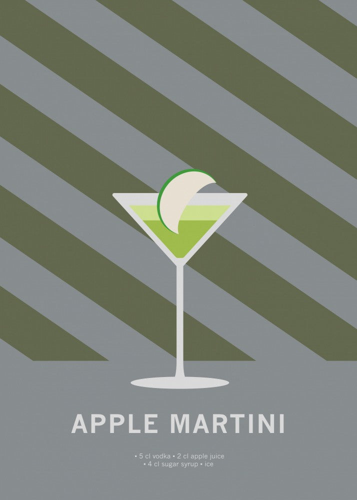 Getränk Apple Martini