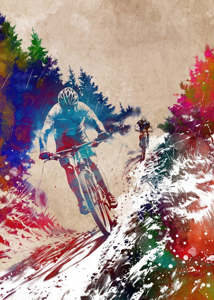 Sport Biker Cycling Art Graphic (7)