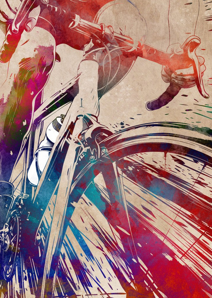 Sport Biker Cycling Art Graphic (8)
