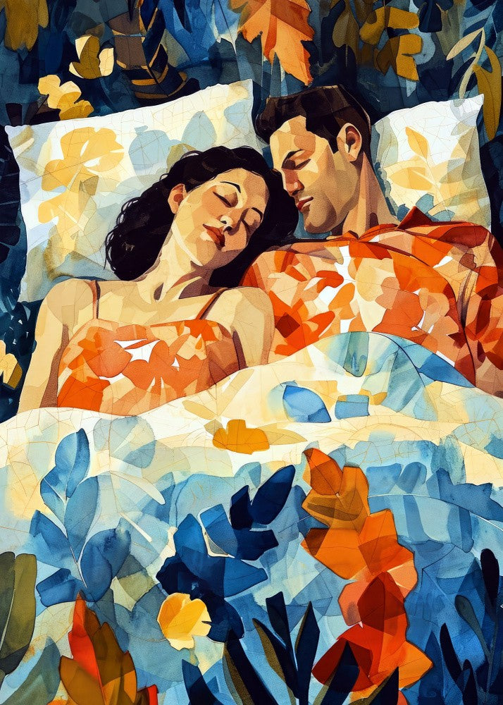 Love Is In the Air  Watercolor Digital Painting (4)
