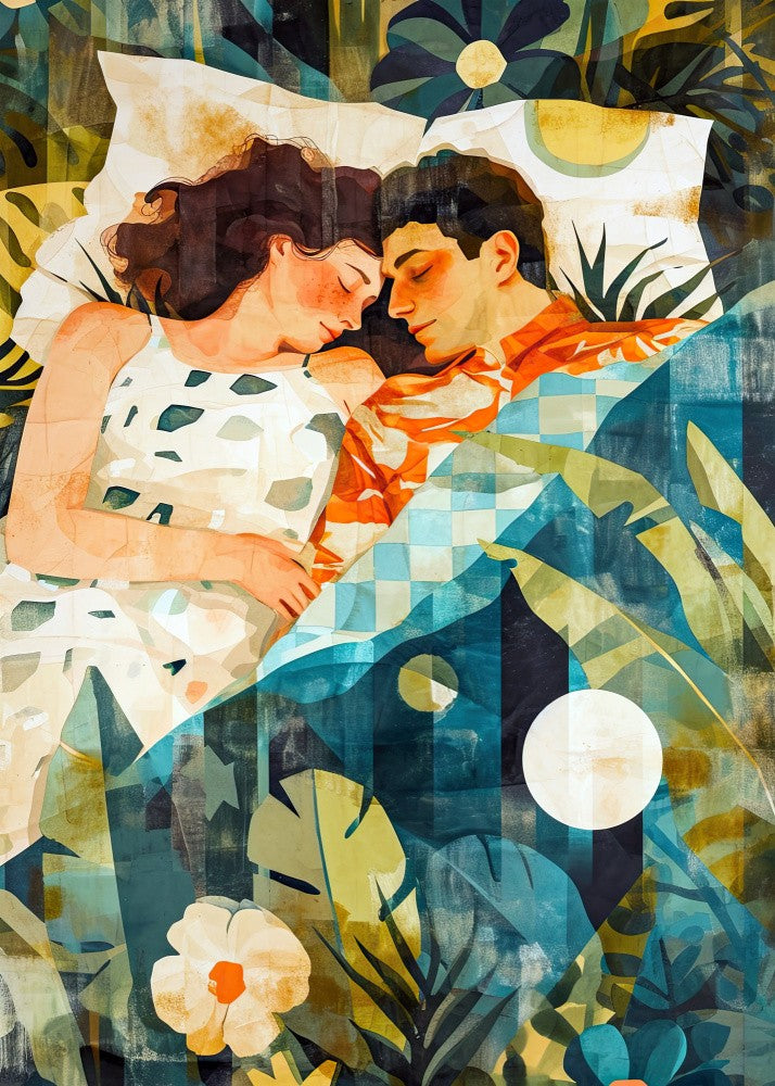Love Is In the Air  Watercolor Digital Painting (6)
