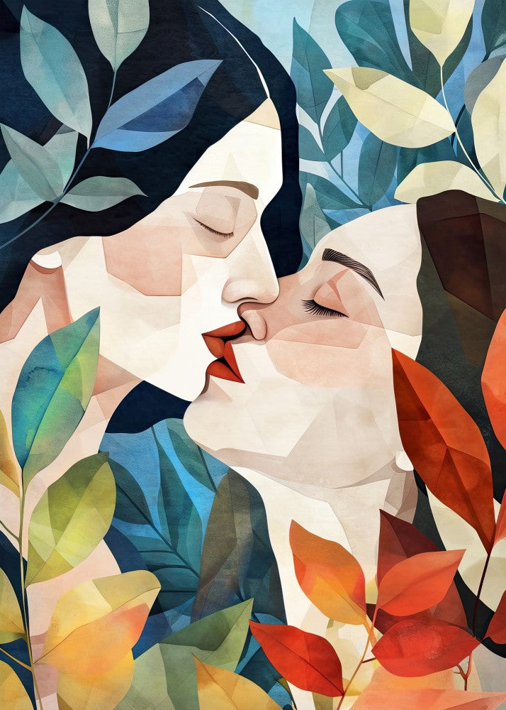 Love Is In the Air  Watercolor Digital Painting (12)