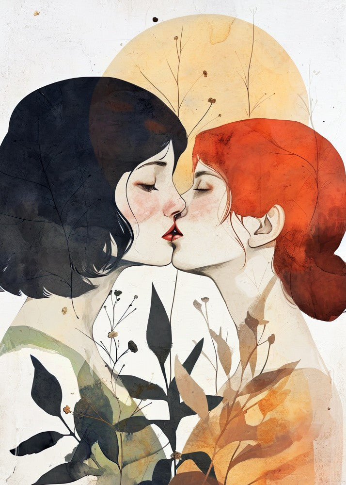 Love Is In the Air Aquarell Digitale Malerei (15)