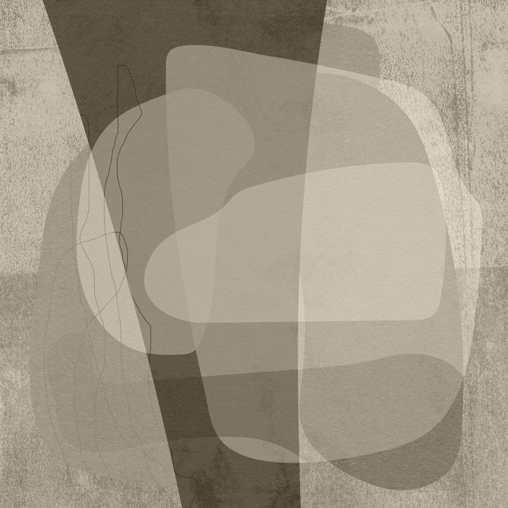 Neutral Flow No.2 – Taupe Geometry and Shadows
