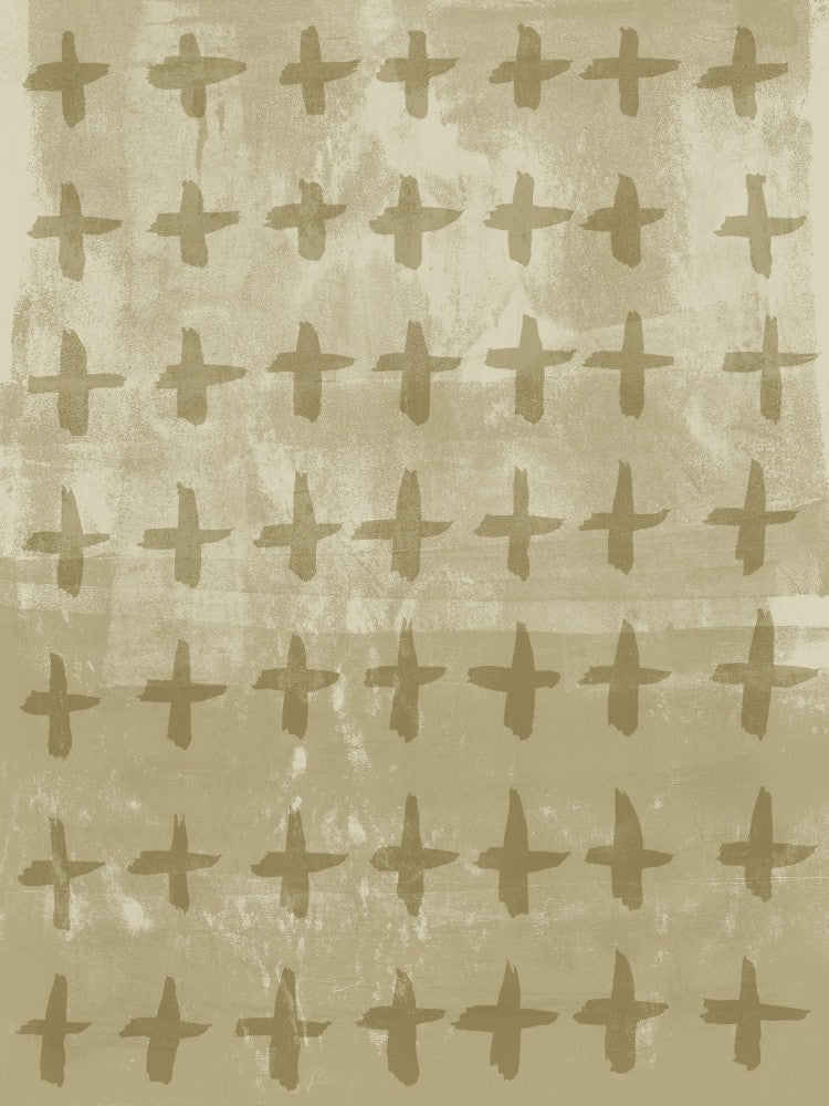 Minimal Ink Crosses in Green