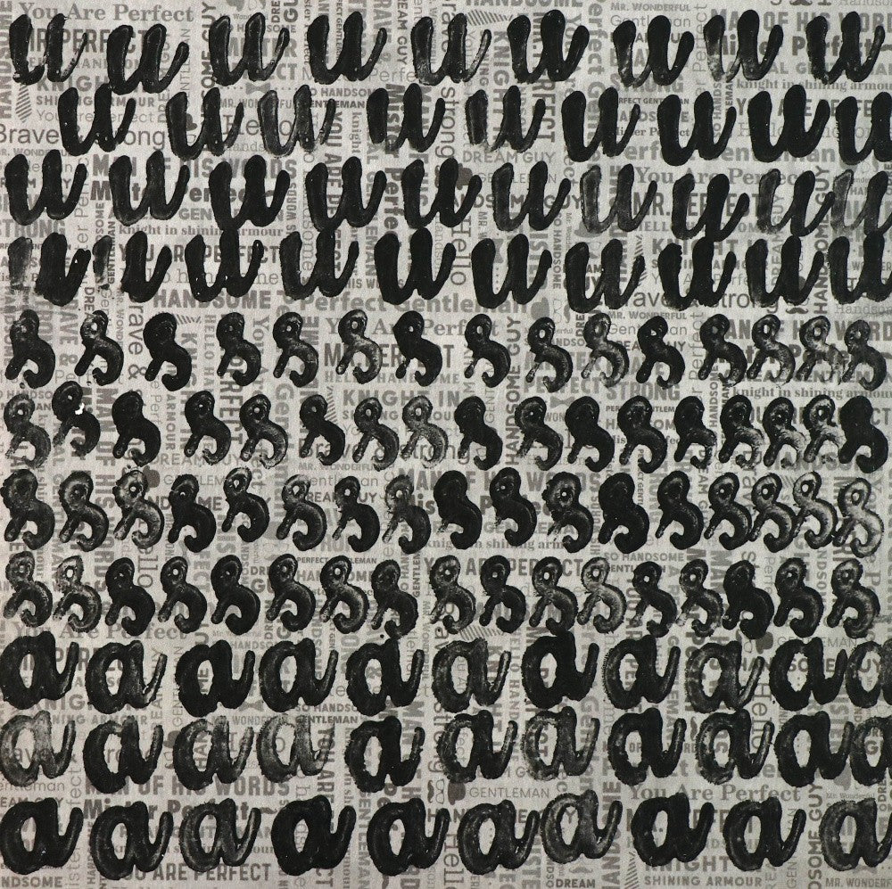 letter art 11. USA