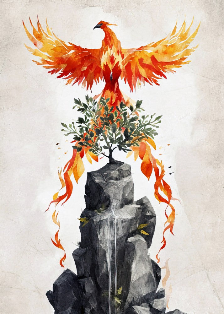 Fenix Watercolor Digital Painting (1)