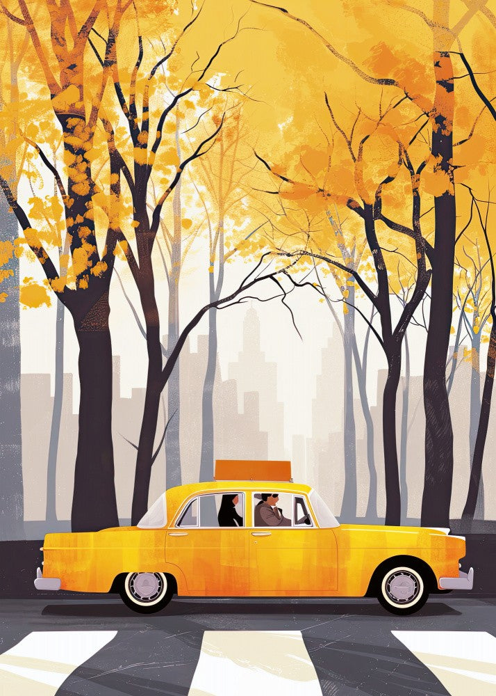New York City  Watercolor Digital Painting (6)