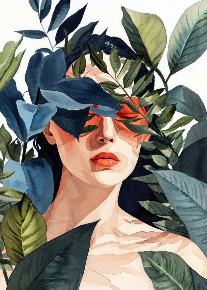 Too Hot for Me Watercolor Digital Painting (4)