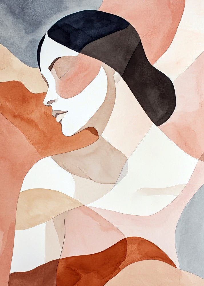 Woman  Watercolor Digital Painting (1)
