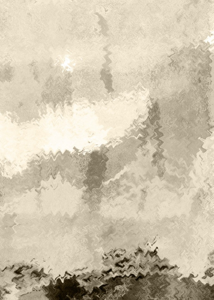 Reflections. Abstract Lanscape In Neutral Colors No. 4