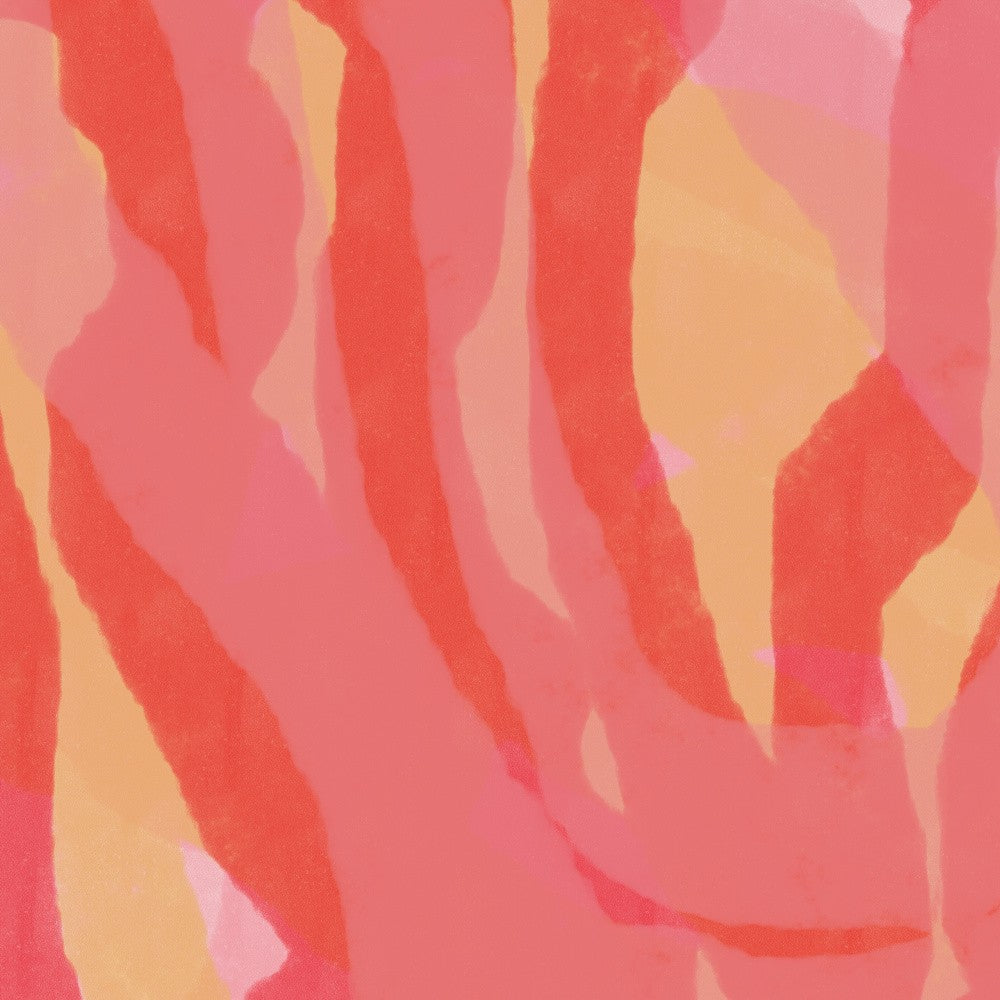 Brush Strokes In Warm Pastels. Pinks and Yellows.