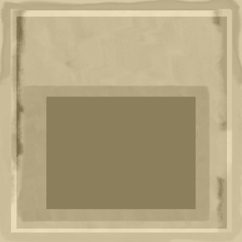 Abstract Geometry In Taupe and White No.7