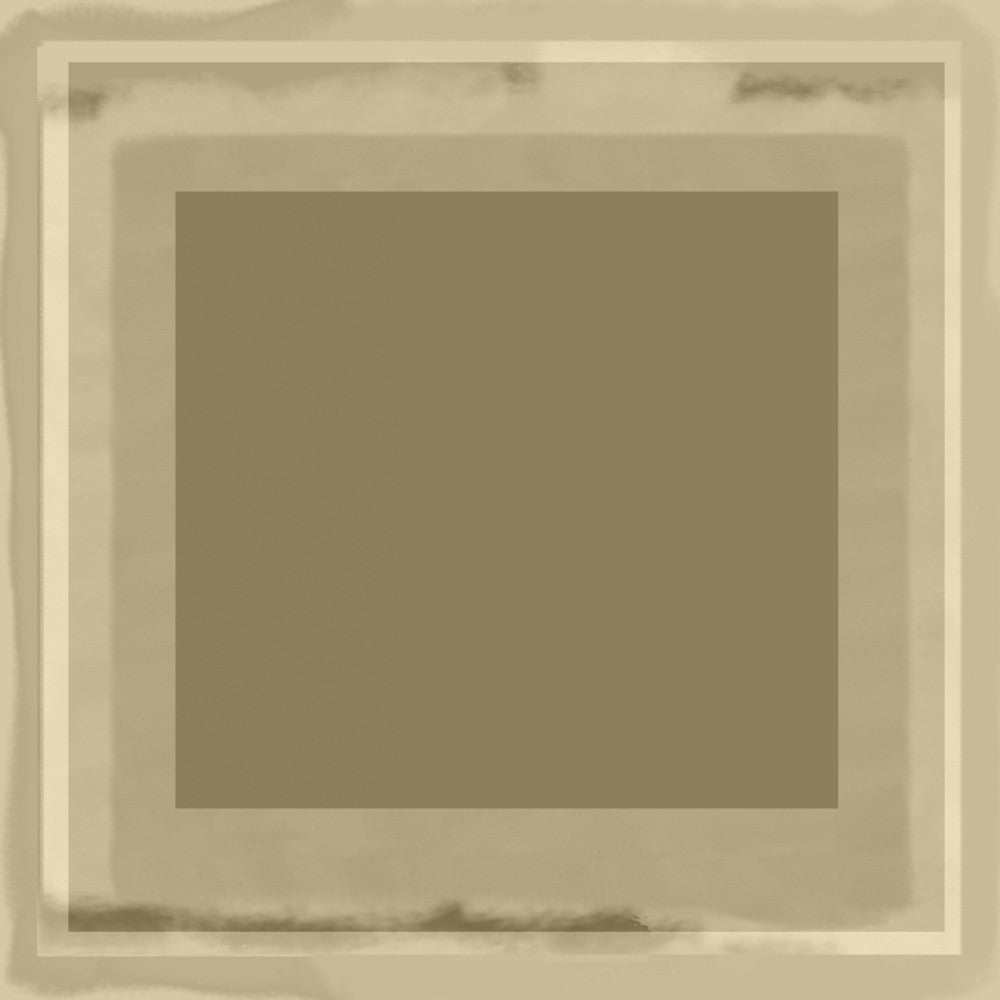 Abstrakte Geometrie in Taupe und Weiß Nr. 5