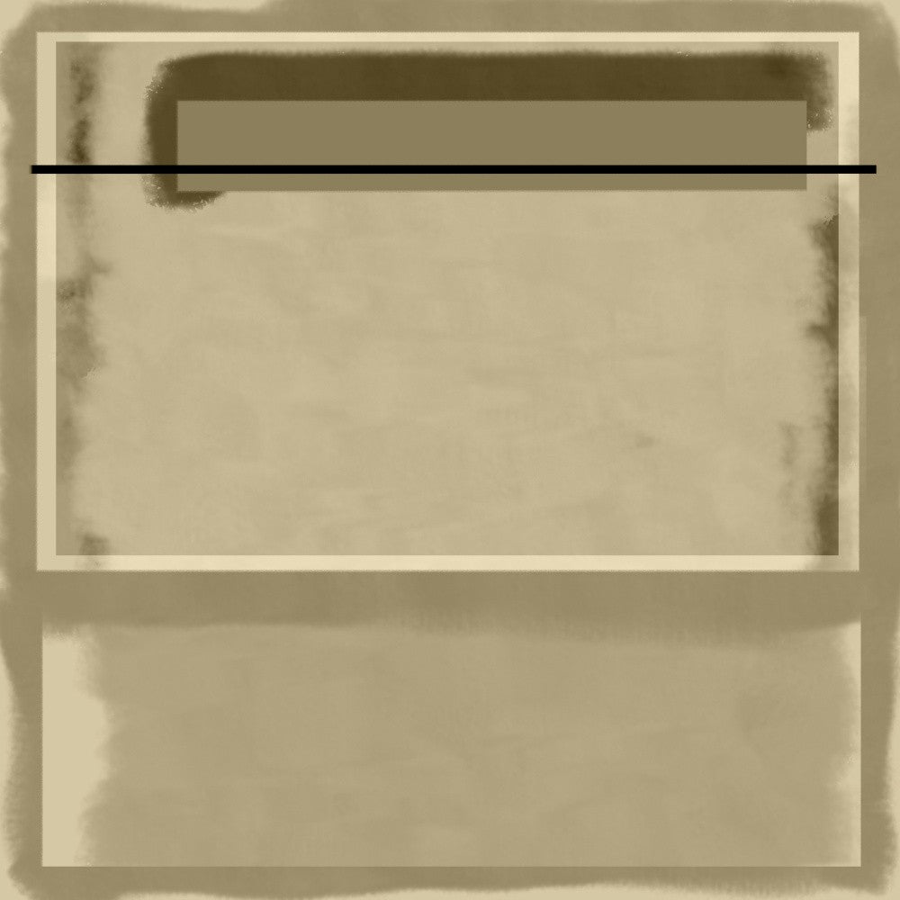 Abstract Geometry In Taupe and White No.3