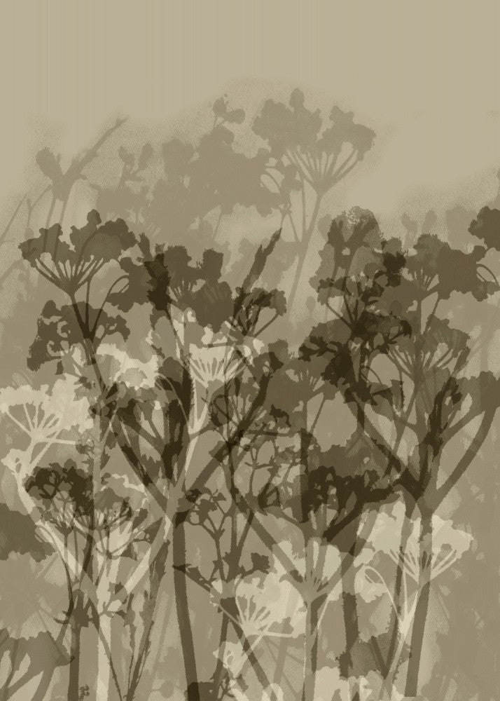 Misty Meadow. Abstract Botanical Art No. 1_3