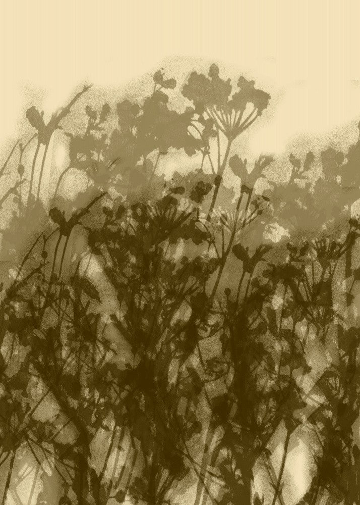 Misty Meadow. Abstract Botanical Art No.1_1