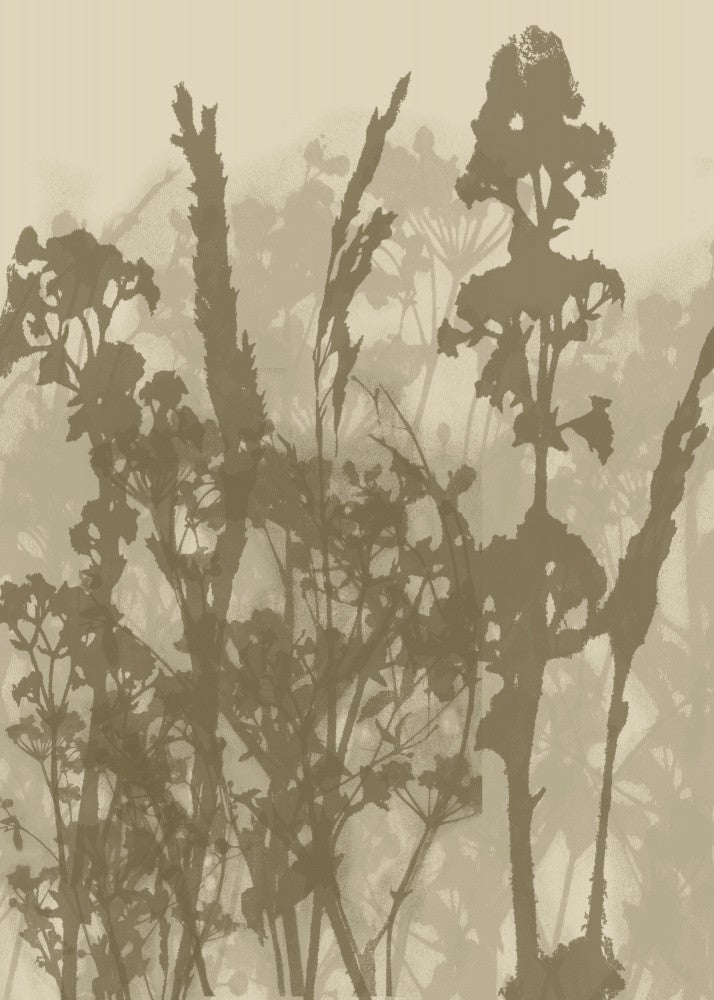 Misty Meadow. Abstract Botanical Art No.10