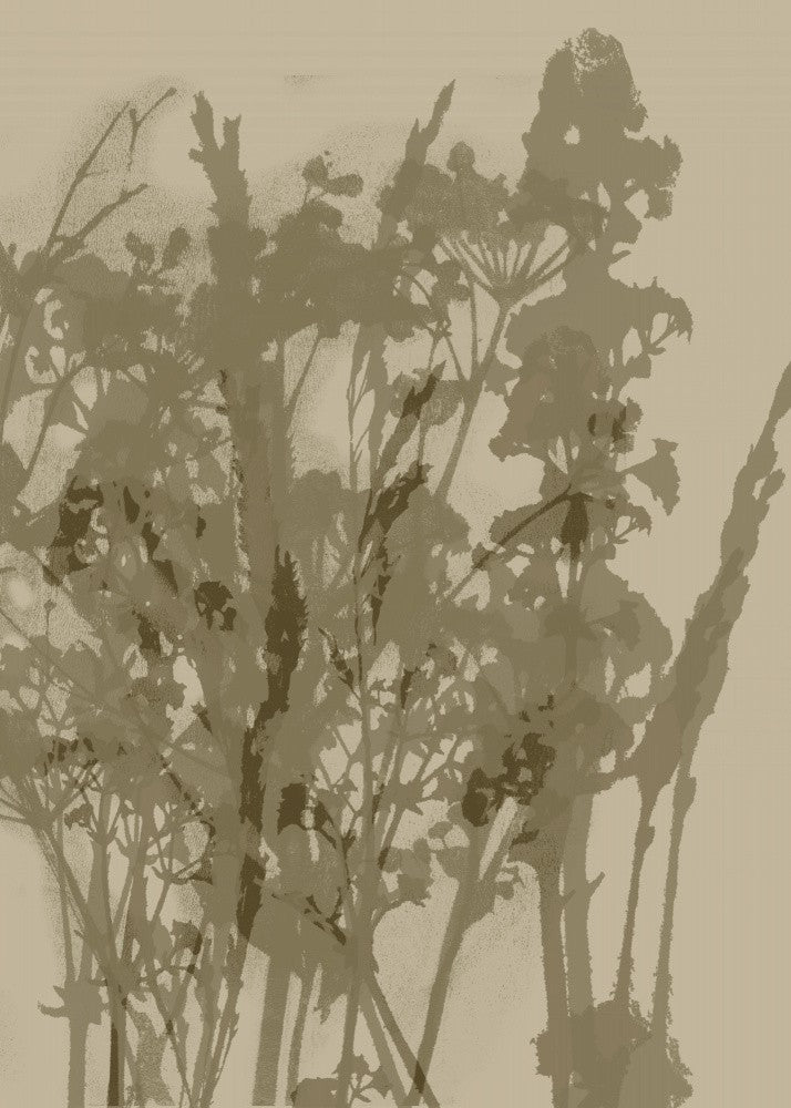 Misty Meadow. Abstract Botanical Art No.9
