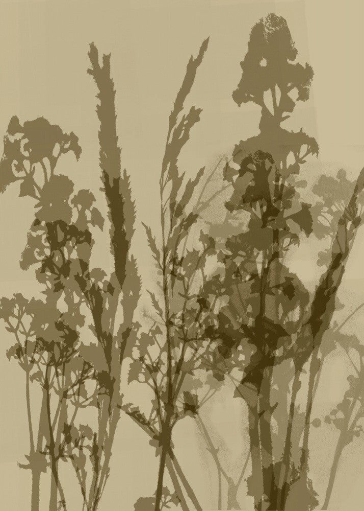 Misty Meadow. Abstract Botanical Art No.6