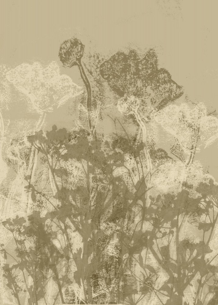 Misty Meadow. Abstract Botanical Art No.5
