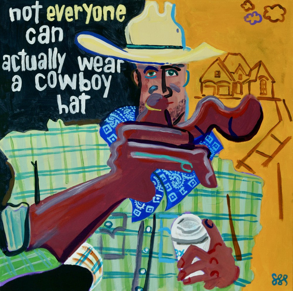 Not Everyone Can Actually Wear a Cowboy Hat