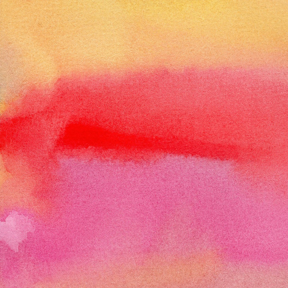 Abstract colorful watercolor landscape no. 3