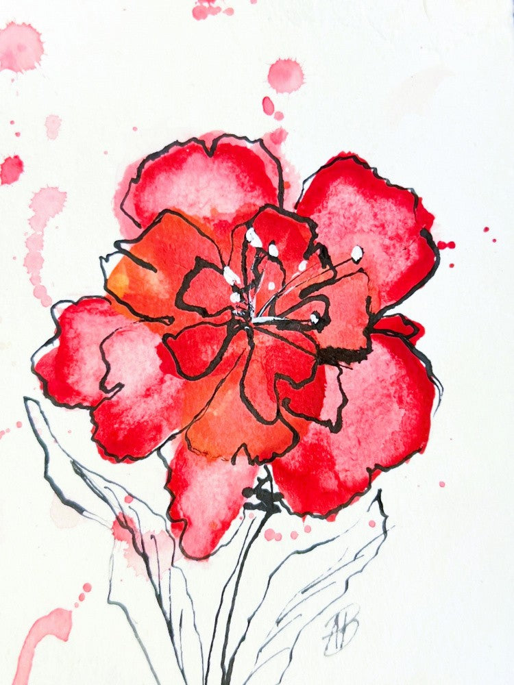 Red flower 3