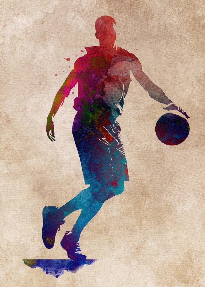 Basketball sport art